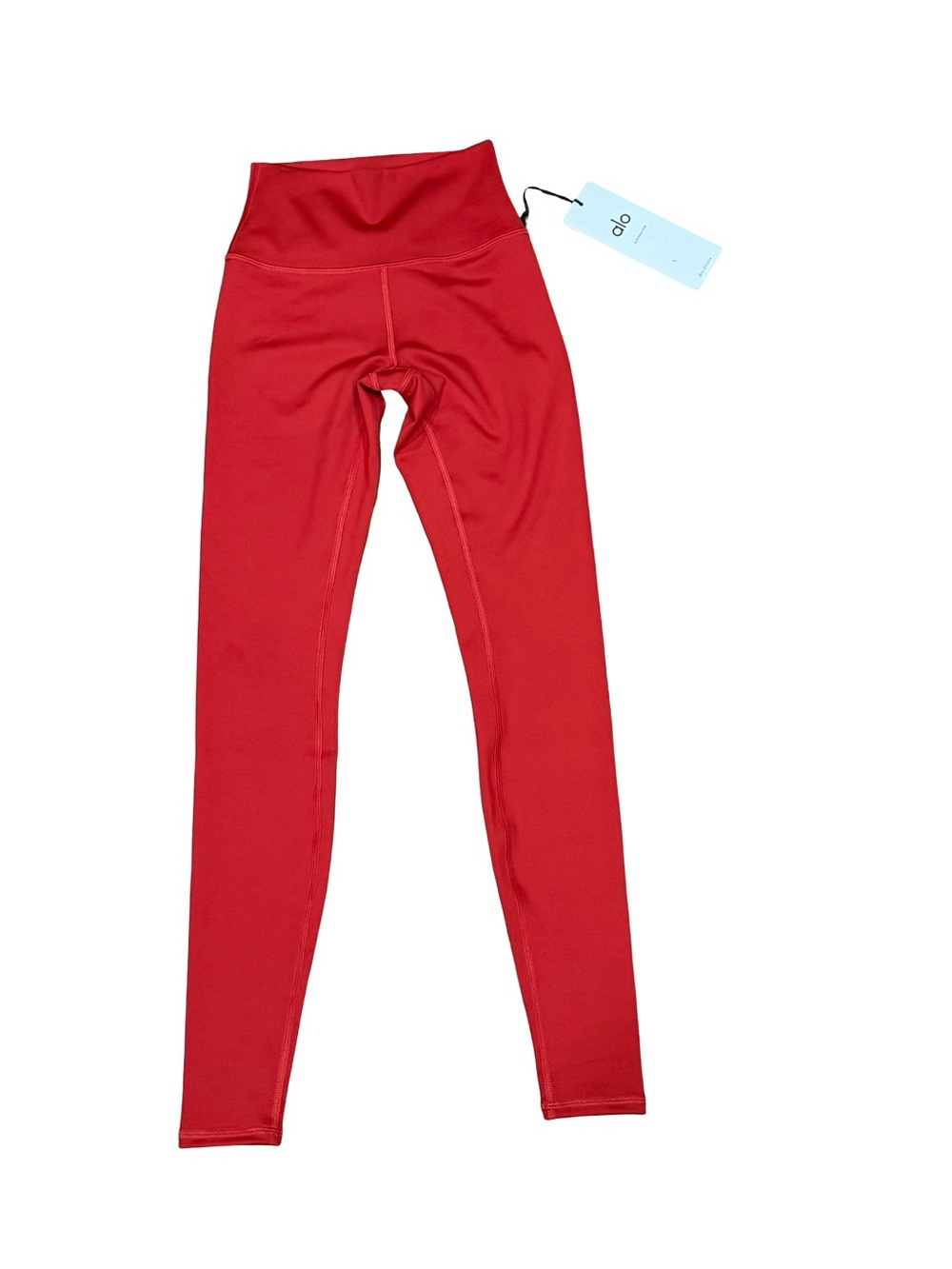 ❤️ NWT Alo Yoga 7/8 High-Waist Airlift Legging Classic Red Size XXS - Picture 3 of 16